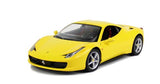 12" 1:14 Scale Ferrari 458 Italia Yellow