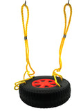 16" Kings Sport Tire Swing Set for Kids 16L x 16 W x 4H inches.