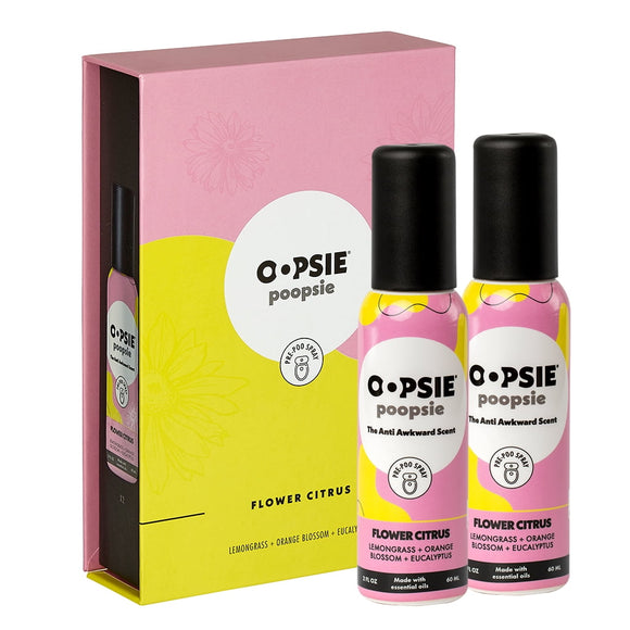 Toilet Spray Giftable 2 Pack Single Scent 2oz