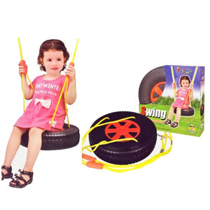 16" Kings Sport Tire Swing Set for Kids 16L x 16 W x 4H inches.