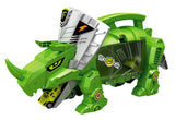 Prehistoric Past Dinosaur Storage Carrier, Includes Dinosaur and Cars - Green