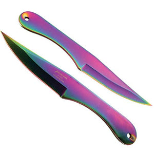 2 Piece Throwing Knife Plasma Color