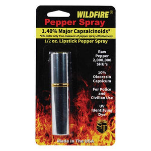 WildFire 1.4% MC Lipstick Pepper Spray Silver