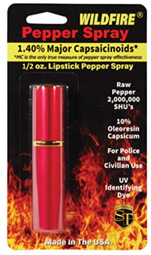 Wildfire 1.4% MC Lipstick Pepper Spray Red