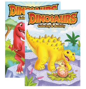 Dinosaurs Coloring & Activity Book (Case of 48)