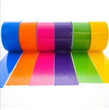 1.89" X 10 Yard Assorted Fluorescent Colored Duct Tape, Case Pack of 36