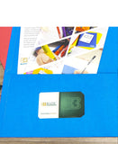 2-Pocket Portfolio Folder for School, Home, or Office in Assorted Colors (Case of 100)