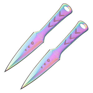 2 Piece Plasma Throwing Knife Set